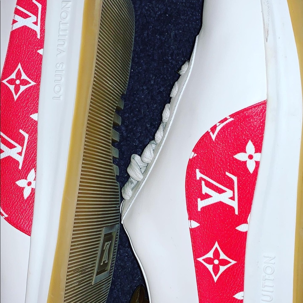 SUPREME xLOUIS VUITTON sport supreme white monogrm - Picture 3 of 8